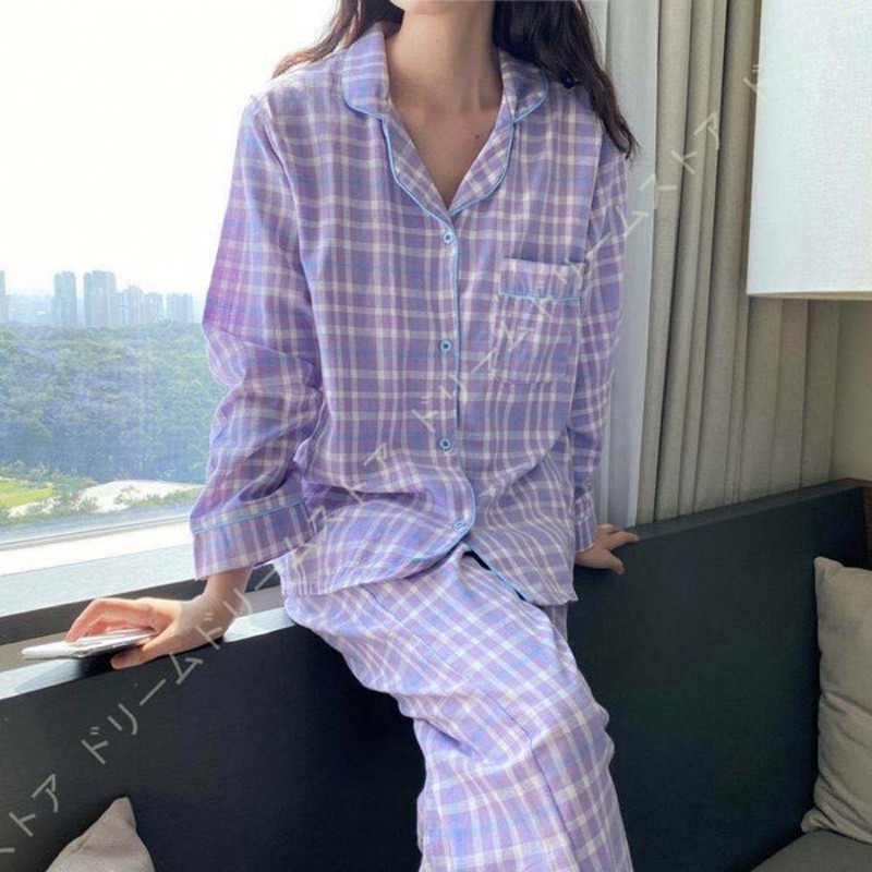 パジャマ レディース 春 柔らかい 長袖 ルームウェア 肌に優しい かわいい 通気性 部屋着 女の子 柔らかい ルームウェア キルトニット 前開き 上下セット 通販 Lineポイント最大get Lineショッピング