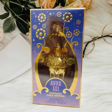 限量版~ANNA SUI 安娜蘇 童話金色獨角獸 女性淡香水 50ml｜全店$299 全家取貨免運｜雙12嘉年華⚡專櫃 美妝 香氛 保養 禮享保養 香約聖誕