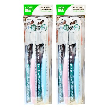 LION 獅王 牙周抗敏牙刷組 日本製造  2支  2包