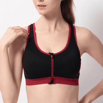 non-no儂儂【運動型內衣】升級版拉鍊胸衣(M-XL/四色)-21745