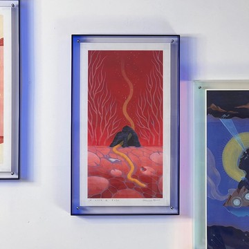 Lost 失, 裱框海報 藝術微噴