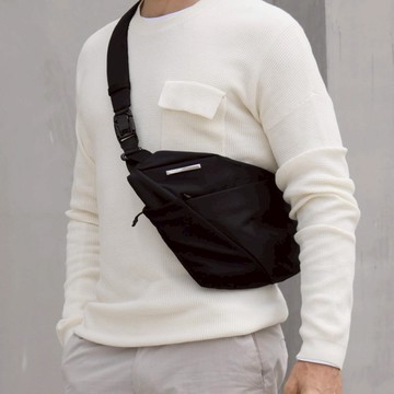 【Citiesocial週年慶限時7折起】【 FINO槍包 】FINO5 隨身型動包 - 雙色選購 神隱黑 左手款