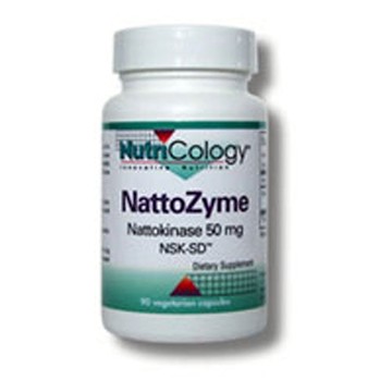 NattoZyme (Nattokinase) 300 Softgels  by Nutricology/ Allergy Research Group