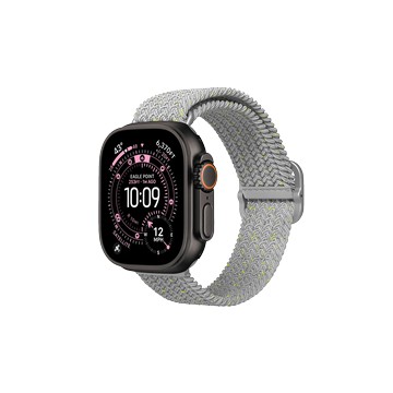 Apple Watch Ultra 3 (49mm) Apple Watch 專用編織錶帶 石灰色