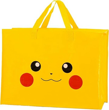 【全館95折】寶可夢 皮卡丘 旅行袋 大容量收納袋 購物袋 行李袋 野餐袋 多功能手提袋 日本正版 該該貝比日本精品