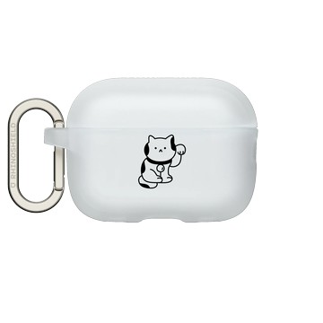 AirPods Pro 2 AirPods Case 透明 - Niniwanted - 招財貓-黑