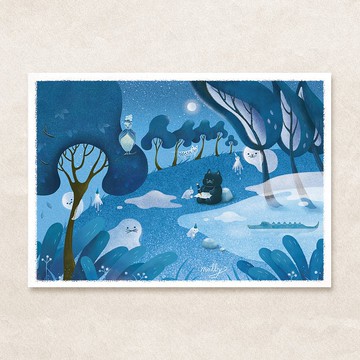 postcard-失眠的午夜