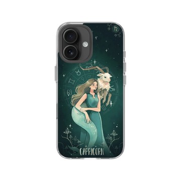 iPhone 16 Clear Case（相機按鈕） 透明 - Ludmilacerafoce - 摩羯座