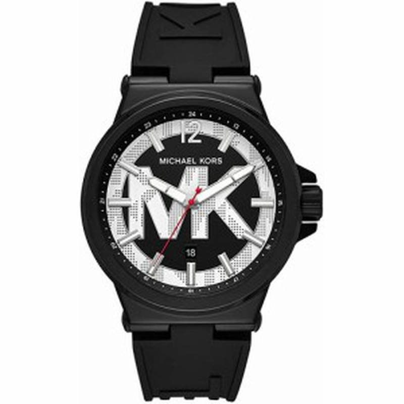 MICHAEL KORS CHRNOGRAPH ALL BLACK 腕時計-