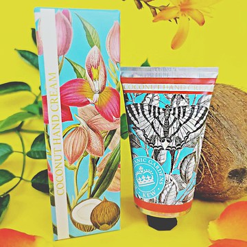 【交換禮物】英國ESC 皇家植物園乳木果油護手霜75ML-椰香