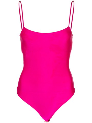 THE ANDAMANE - u-neck sleeveless body - women - Elastane/Polyamide - M - Pink