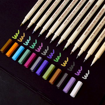 現貨 日日囍∞軟頭金屬筆 彩繪筆 水性筆 珠光筆 婚禮簽到筆 簽名筆 簽字筆 婚禮簽到 簽名簿 簽名