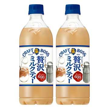日本 BOSS 工藝奶茶  600ml  2瓶