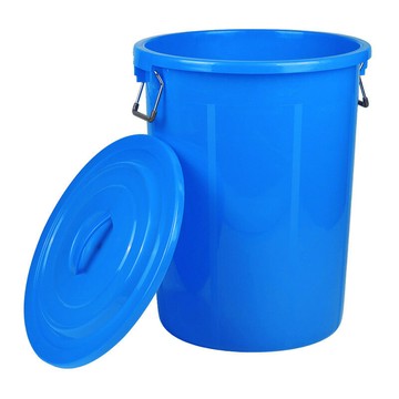 新款垃圾桶大容量圓桶圓形廚房環衛戶外帶蓋商用大號教室工業批發[DD080109]