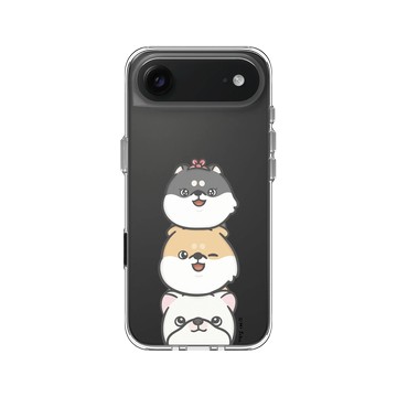 iPhone Air Clear Case（相機按鈕） 透明 - 嗨小強 Hi John - 疊疊樂