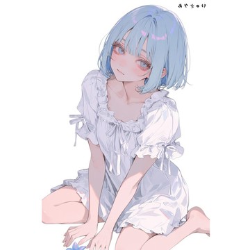 【8 月新品】07-139-0240 人物貼紙 簡約夏日女孩