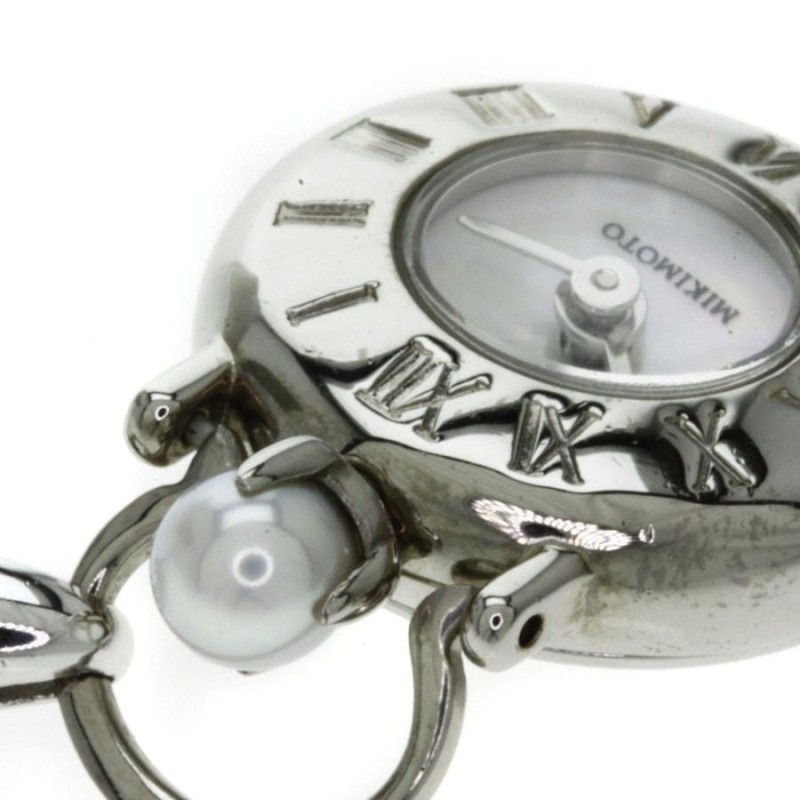 MIKIMOTO ミキモト ペンダントウォッチ 時計 パール 真珠 ネックレス  