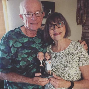 客制化人物公仔 結婚 周年紀念 禮物 訂制 3D人偶 人像畫 似顏繪