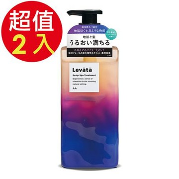 Levata 海泥頭皮spa洗髮精(蓬鬆)x2入(400ml/入)