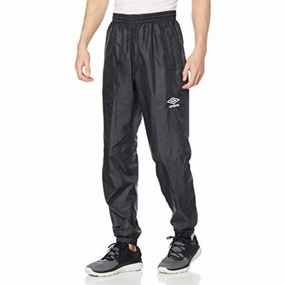 アンブロ ウィンドブレーカー サッカー ロングパンツ ピステパンツ 防風 はっ水 オールシーズン対応 メンズ BLK2 M
