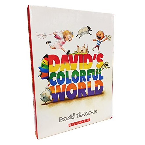 英語 絵本 David's Colorful World 5冊セット CD付