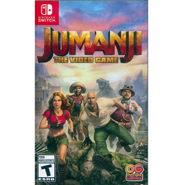 【AS電玩】NS Switch 野蠻遊戲 瘋狂叢林 Jumanji The Video Game 中英文版