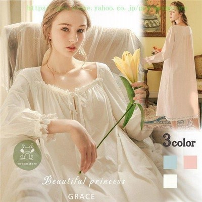 ヴィジョン ストリートウェア パジャマ ワンピース ルームウェア 部屋着 マキシワンピ きれいめ コットン ホームウェア レディース ナイトウェア 室内着 女性用 着痩せ 通販 Lineポイント最大get Lineショッピング