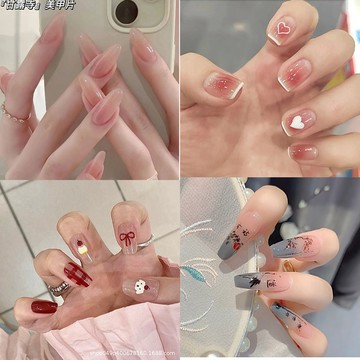 nail 嬛嬛 美甲的盡頭是裸色 甘露寺 白開水 氣質純欲 簡約百搭穿戴甲片