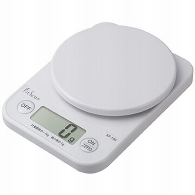 デジタルクッキングスケール ホワイト KF-100-WH