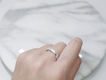 極簡系列   質感素戒/4.8mm (925銀)