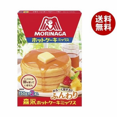 森永製菓 ホットケーキミックス 300g(150g×2袋)×24(6×4)箱入