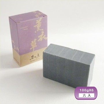茶山房-【薰衣草皂】六入組