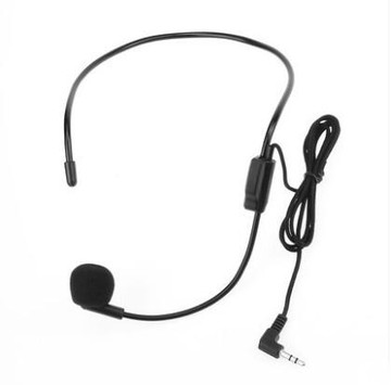 工廠批發擴音器麥克風小耳麥話筒頭戴式教師專用有線話筒蜜蜂通用【宜家良品百貨】