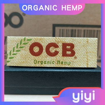 【現貨附發票】 正品 法國 OCB手捲菸紙 有機麻無漂白紙 一包50張(ORGANIC HEMP --70MM)