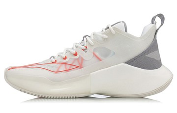 LI-NING SONIC 8 LOW WHITE RED