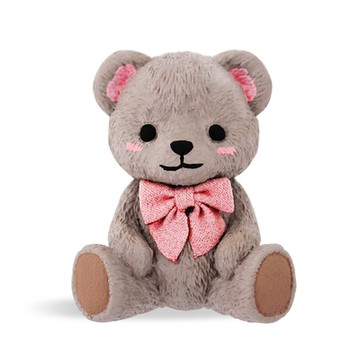 O Pretty 歐沛媞 室內/車用 香氛擴香石擺飾-蝴蝶結泰迪熊5X6cm