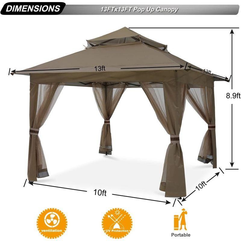 【期間限定‼️10/10迄値引‼️】ABCCANOPY タープテント