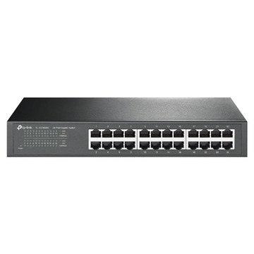 TP-Link 24埠 Gigabit 桌上型/機架裝載型交換器  TL-SG1024D  1個