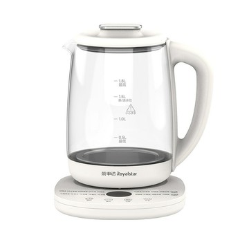 OEM加工定制養生壺1.8L家用玻璃恒溫壺全自動燒水燉煮一體花茶壺