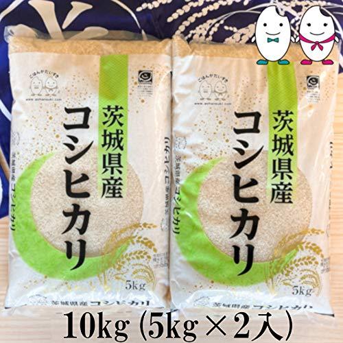 お米 茨城県産コシヒカリ10kg（5kg×2） 令和5年産