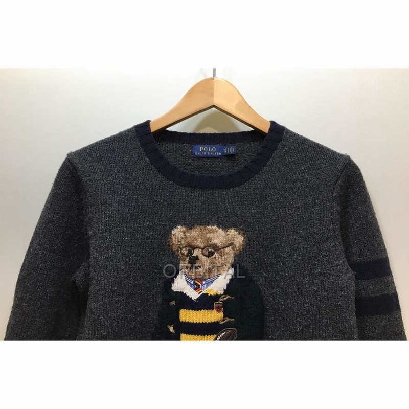 経堂) POLO RALPH LAUREN ポロ ラルフローレン ポロベア ニット