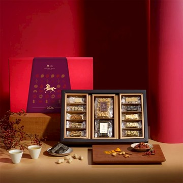 無二 鴻福滿盈禮盒（芝麻花生） 714g±1.5% - 2盒