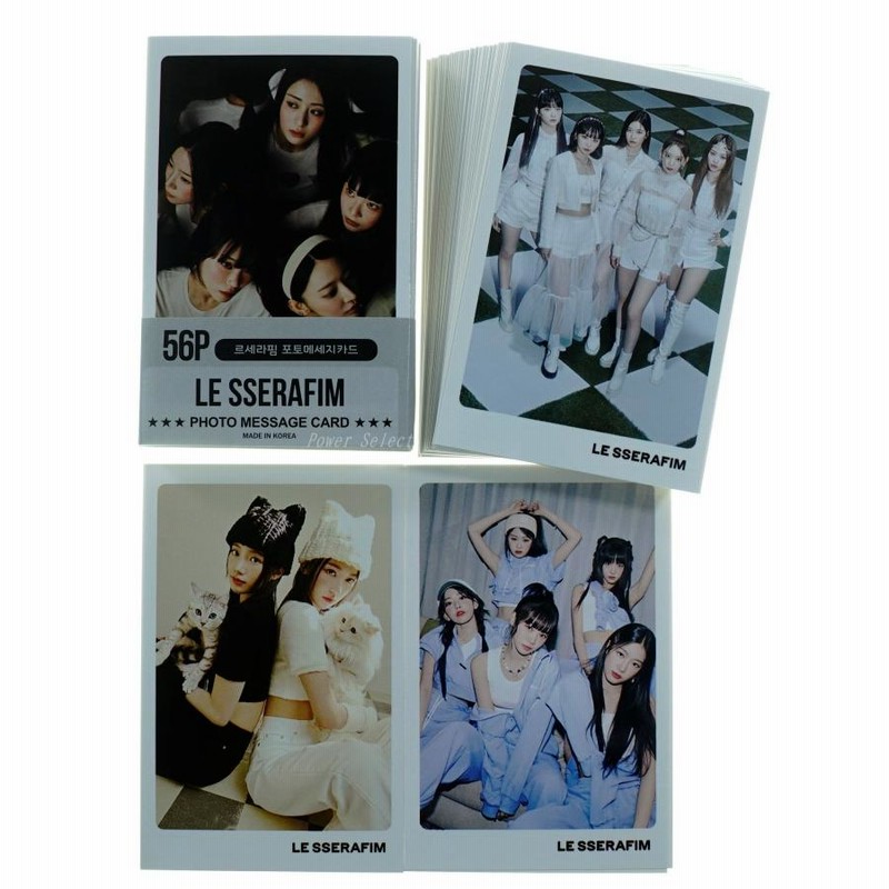 le_sseルセラフィム [FLAME RISES] MINI PHOTO CARD SET - アイドル