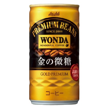 Asahi Wonda 金的微糖咖啡Can-182ml