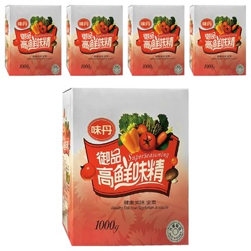 味丹 高鮮 味精  1kg  5盒