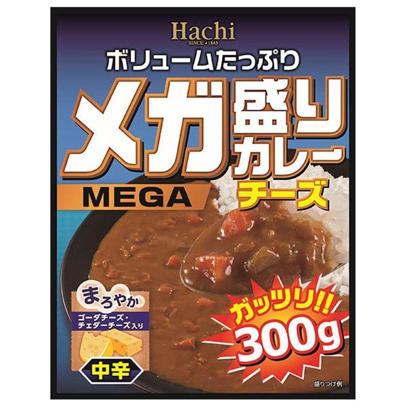 ハチ食品 メガ盛りカレー チーズ 300g×20個入×(2ケース)