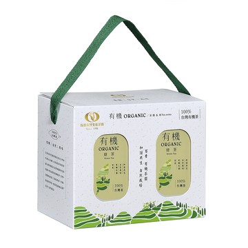 百香有機綠茶120gx2入
