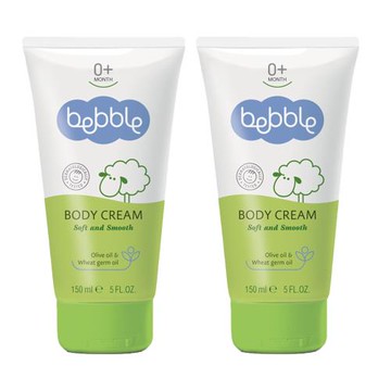 《2入特惠》Bebble貝朵 小麥胚芽滋養身體霜150ml
