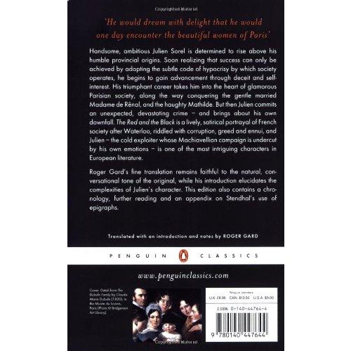 The Red and the Black (Penguin Classics)