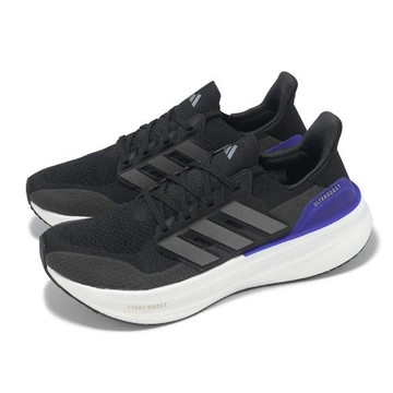 adidas 慢跑鞋 Ultraboost 5 男鞋 黑 藍 緩震 路跑 愛迪達 JH9082